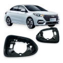 Aro Moldura Retrovisor  Arrizo 6 20 21 22 23 Direito Carona