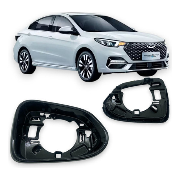 Aro Moldura Retrovisor  Arrizo 6 20 21 22 23 Direito Carona