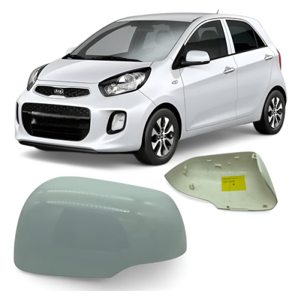 Capa Cobertura Retrovisor Kia Picanto 12 13 14 15 16 17 Le