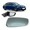 Lente Espelho Retrovisor Bmw 320i 21 22 G20 Sensor Direito