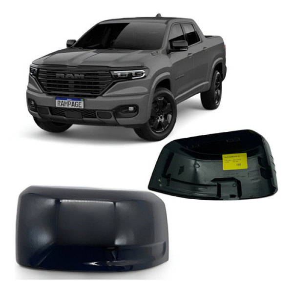 Capa Retrovisor Ram Rampage Lado Motorista / Esquerdo