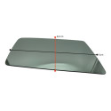 Lente E Base Retrovisor Opala 80/87 Esquerdo (motorista).