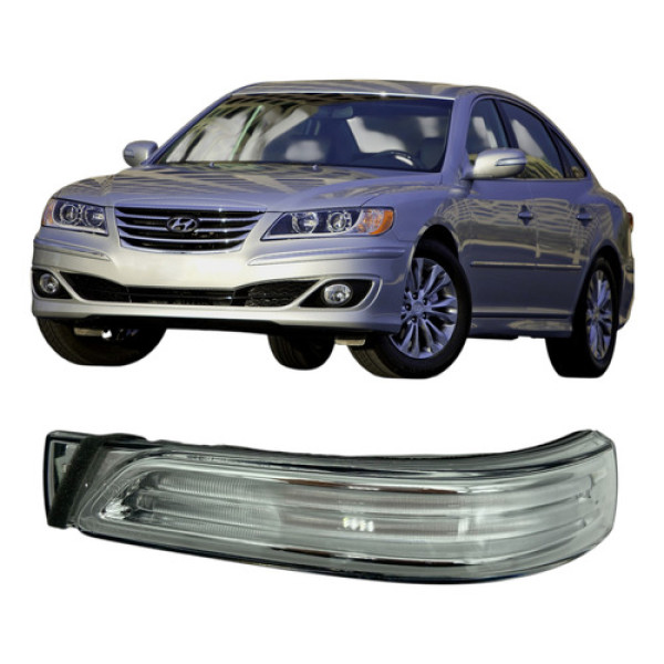 Pisca Seta Lente Retrovisor Azera 11 A 12 Esquerdo Motorista