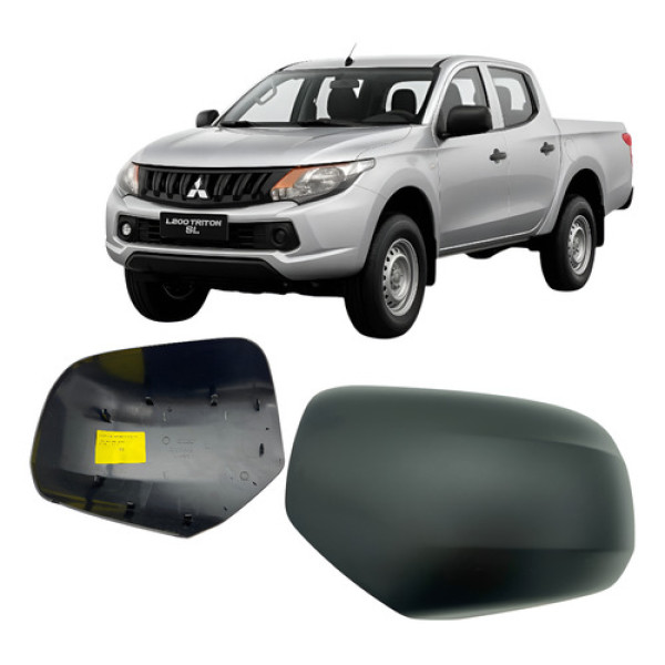 Capa Retrovisor L200 Triton 17 Ate 22 Esquerdo