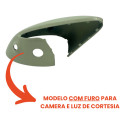 Capa Cobertura Retrovisor Byd Dolphin Dolphin Mini E Plus Ld Branco Lado Passageiro