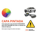 Capa Cobertura Espelho Retrovisor Jac J3 4 Furos Ld Pintada