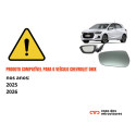Espelho Lente Base Vidro Retrovisor Onix 25 Sensor Direito