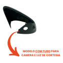 Capa Cobertura Retrovisor Dolphin E Dolphin Mini E Plus Le Preto Lado Motorista