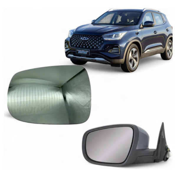 Lente Com Base Retrovisor Chery Tiggo 5x 8 Tiggo 7 Sport Le