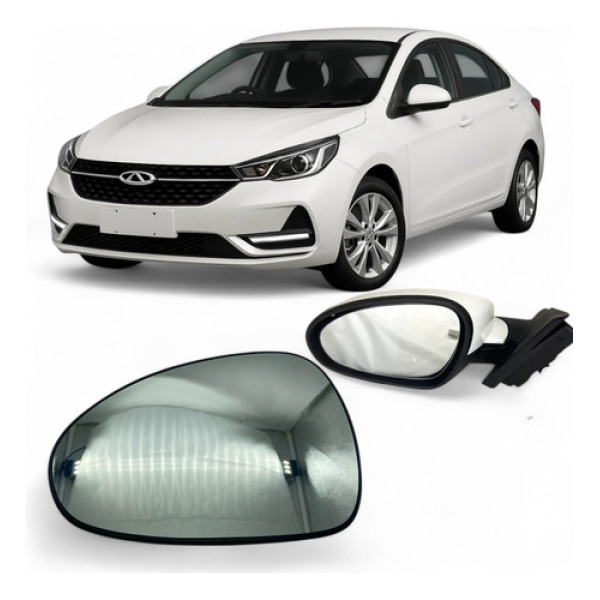 Lente Espelho Vidro Retrovisor Chery Arrizo 5 Esquerdo