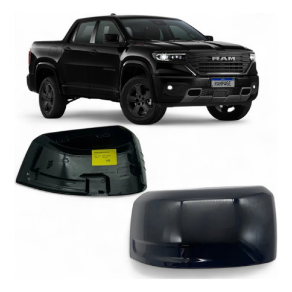 Capa Retrovisor Ram Rampage Lado Direito/ Carona
