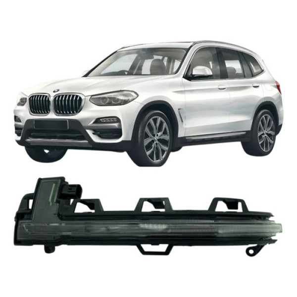 Pisca Seta Retrovisor Bmw X3 X4 X5 X6 X7 2018 A 2023 Esquerd