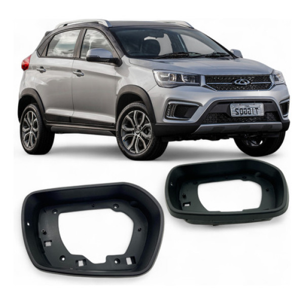 Aro Moldura Retrovisor Tiggo 2 18 Ate 22 Direito Carona