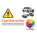 Capa Cobertura Espelho Retrovisor Jac J3 4 Furos Ld Sem Pintura
