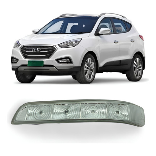 Seta Pisca Lente Pisca Retrovisor Sorento 10 A 15 Esquerdo