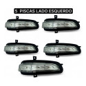 5 Piscas Seta Retrovisor Tracker 2018 2019 Esquerdo Original
