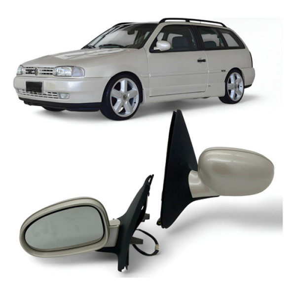 Retrovisor Gol G2 Bola Gti 96 97 98 99 2p Elet Pe Ferro Le Marfim