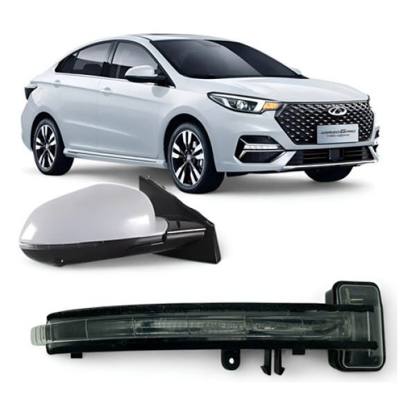 Pisca Seta Retrovisor  Arrizo 6 20 21 22 23 Lado Direito
