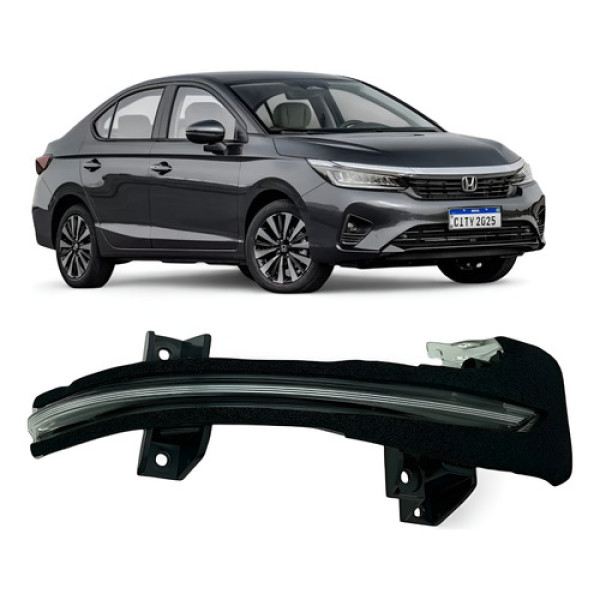 Pisca Seta Do Retrovisor Honda City 2023 2024 2025 Direito