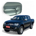 Capa Retrovisor L200 Triton Pajero Dakar  08 A 13 Cromada Le