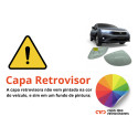 Capa Cobertura Retrovisor Honda City 2023 2024 2025 Direito