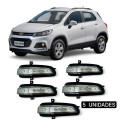 5 Piscas Seta Retrovisor Tracker 2018 2019 Esquerdo Original