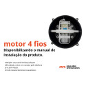 Motor Espelho Retrovisor Monza Opala Passat Gol  4 Fios