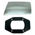 Lente E Base Retrovisor Opala 80/87 Direito (carona)