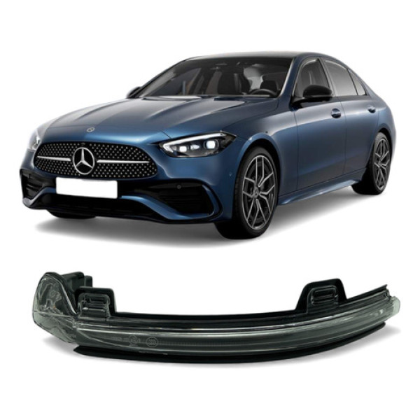 Seta Pisca Retrovisor Mb Classe C 21 22 23 24 25 Esquerdo