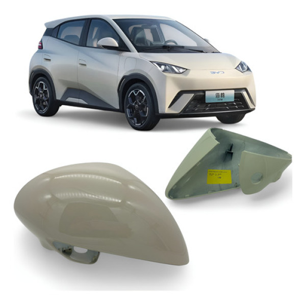 Capa Cobertura Retrovisor Byd Dolphin Dolphin Mini E Plus Ld Branco Lado Passageiro