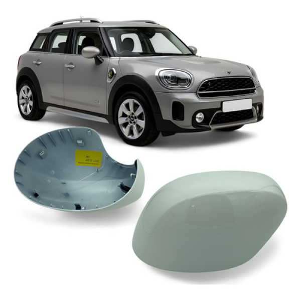 Capa Cobertura Retrovisor Mini Cooper Countryman 19 A 24 Ld Branco