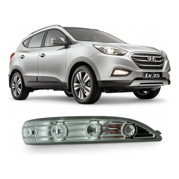 Seta Lente Pisca Retrovisor Hyundai Ix35 Direito Carona