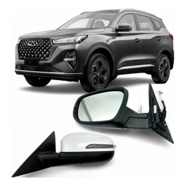 Retrovisor Chery Tiggo 7 Sport 24 25 26 Esquerdo Motorista