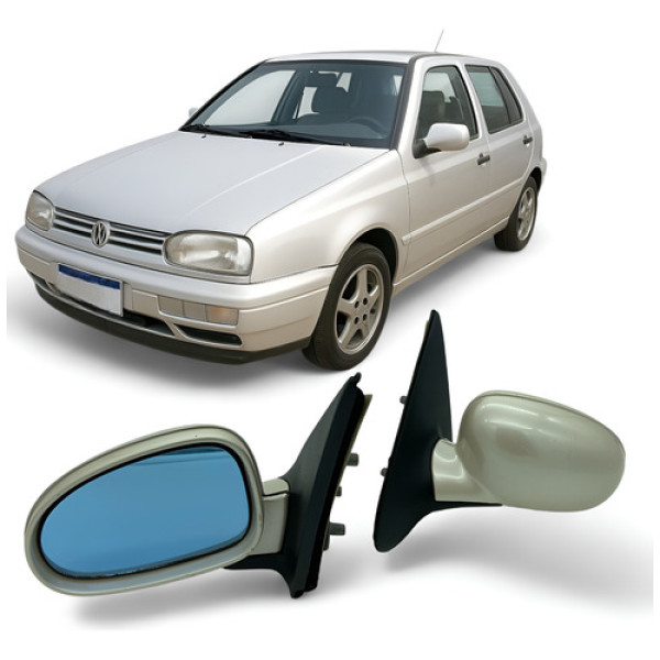 Retrovisor Gol G2 Bola Gti 96 97 98 99 4p Elet Pe Ferro Le Marfim
