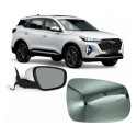 Lente Com Base Retrovisor Chery Tiggo 7 Direito