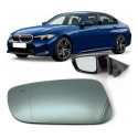 Lente Espelho Retrovisor Bmw 320i 21 22 G20 Sensor Esquerdo