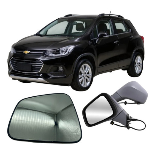 Vidro Espelho Retrovisor Genuíno Tracker 14 A 18 Esquerdo