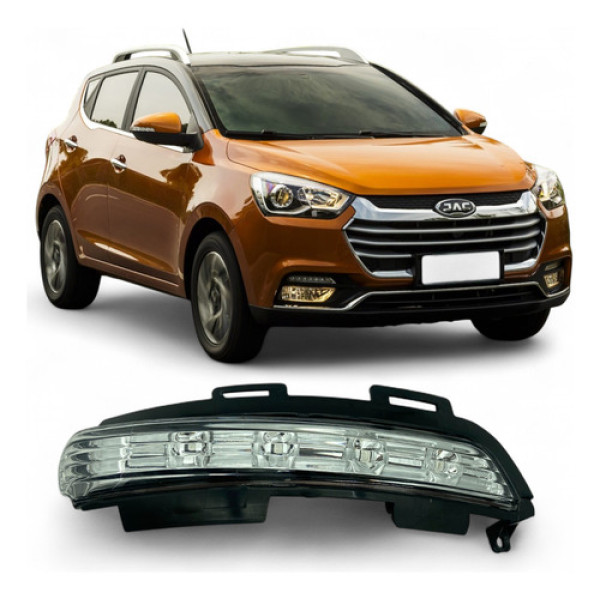Pisca Seta Retrovisor Jac T40 2018 2019 2020 21 2022 Direito