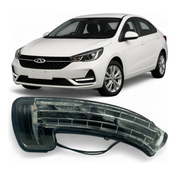 Pisca Retrovisor Chery Arrizo 5 Lado Motorista Esquerdo