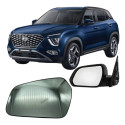 Espelho Lente Com Base Retrovisor Creta 22 23 24 25 Esquerdo