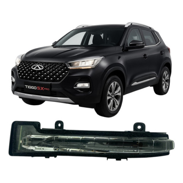 Pisca Retrovisor Tiggo 5x / Tiggo 8 / Tiggo 7 Esquerdo