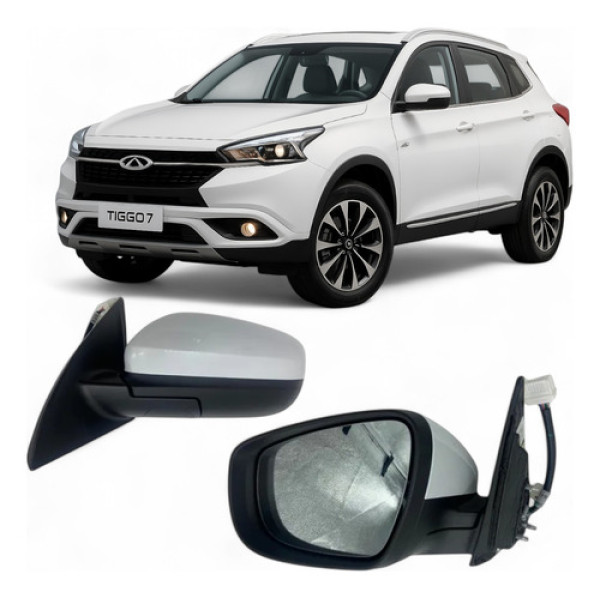 Retrovisor Chery Tiggo 7 Elet Foldway Motorista