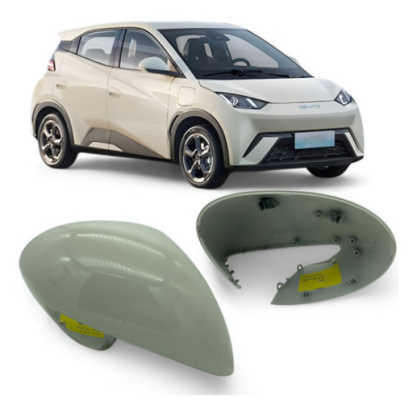 Capa Tampa Cobertura Retrovisor Byd Dolphin Direito Branco Lado Passageiro