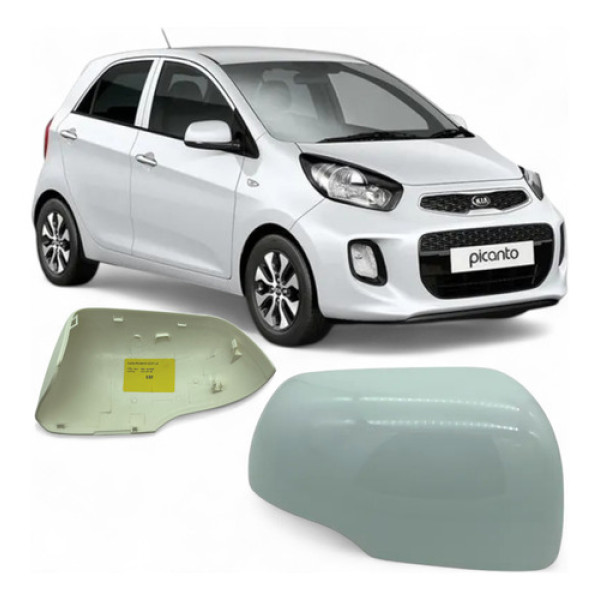 Capa Cobertura Retrovisor Kia Picanto 12 13 14 15 16 17 Dir