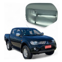 Capa Retrovisor L200 Triton / Pajero Dakar  08/13 Cromada Ld