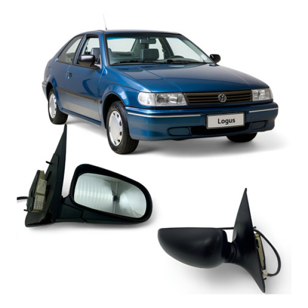 Retrovisor Vw Logus E Pointer 94 A 99 Elet Direito Original