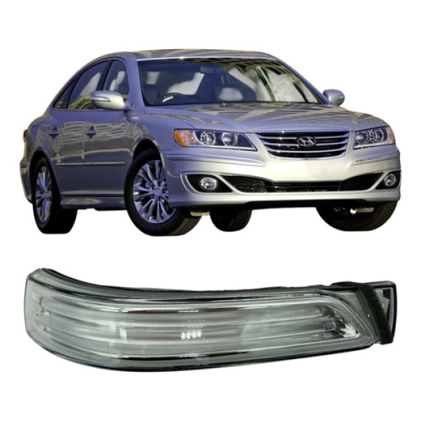 Pisca Seta Lente Retrovisor Azera 11 A 12 Direito Carona