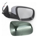Vidro Com Base Retrovisor Chery Tiggo 5x Com Sensor Direito